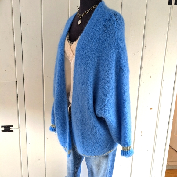 Kris-Ana Mohair oversized cardigan NWT - Picture 4 of 12